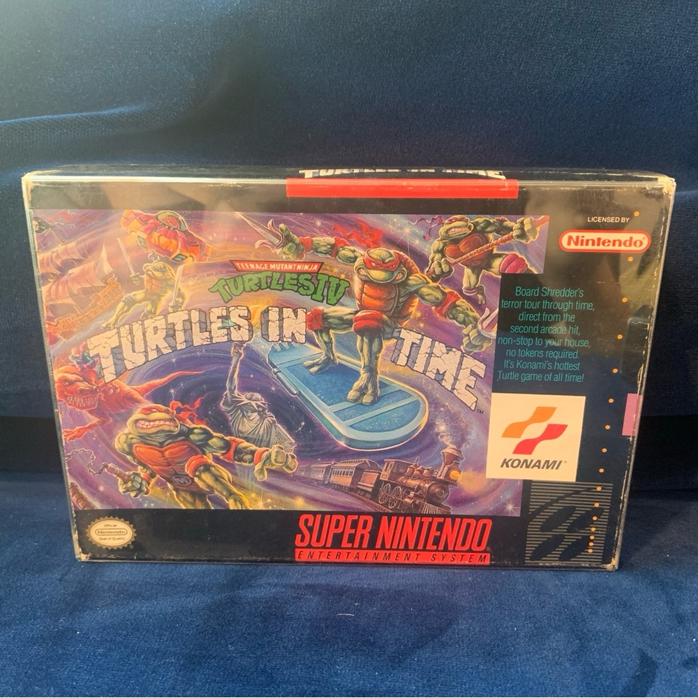 Teenage Mutant Ninja Turtles IV: Turtles in Time (Nintendo NES, 1992)